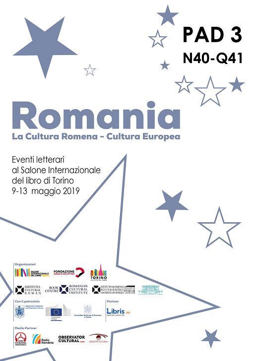 18 evenimente organizate de Institutul Cultural Român la Salonul de Carte de la Torino, ediția 2019