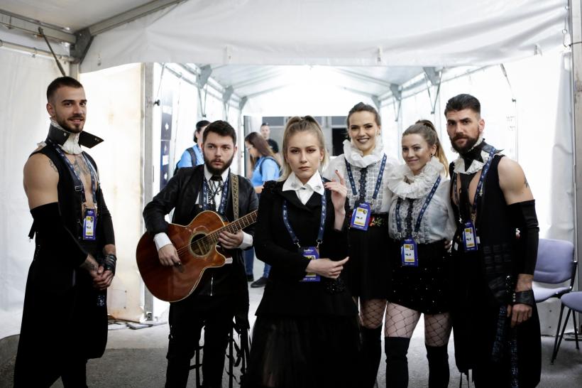 Ester Peony, la prima apariție pe scena Eurovision: „Voi cânta pentru toți românii și îi invit să fie alături de mine”