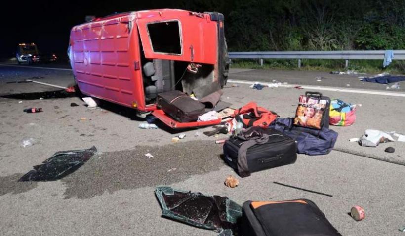 Accident mortal cu români, pe o autostradă din Germania 