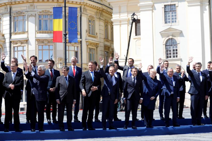 Liderii UE au adoptat &quot;Declaraţia de la Sibiu&quot;, care cuprinde 10 angajamente 
