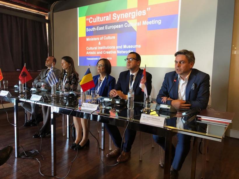 Ministerul Culturii și Identității Naționale, reprezentat la conferința „Sinergii Culturale” – Salonic