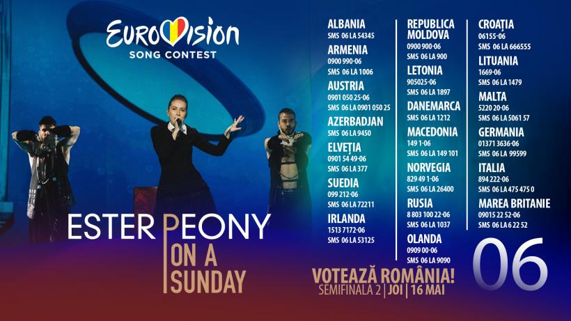 Eurovision 2019. Ester Peony concurează în această seară pe scena celui mai urmărit concurs muzical al planetei