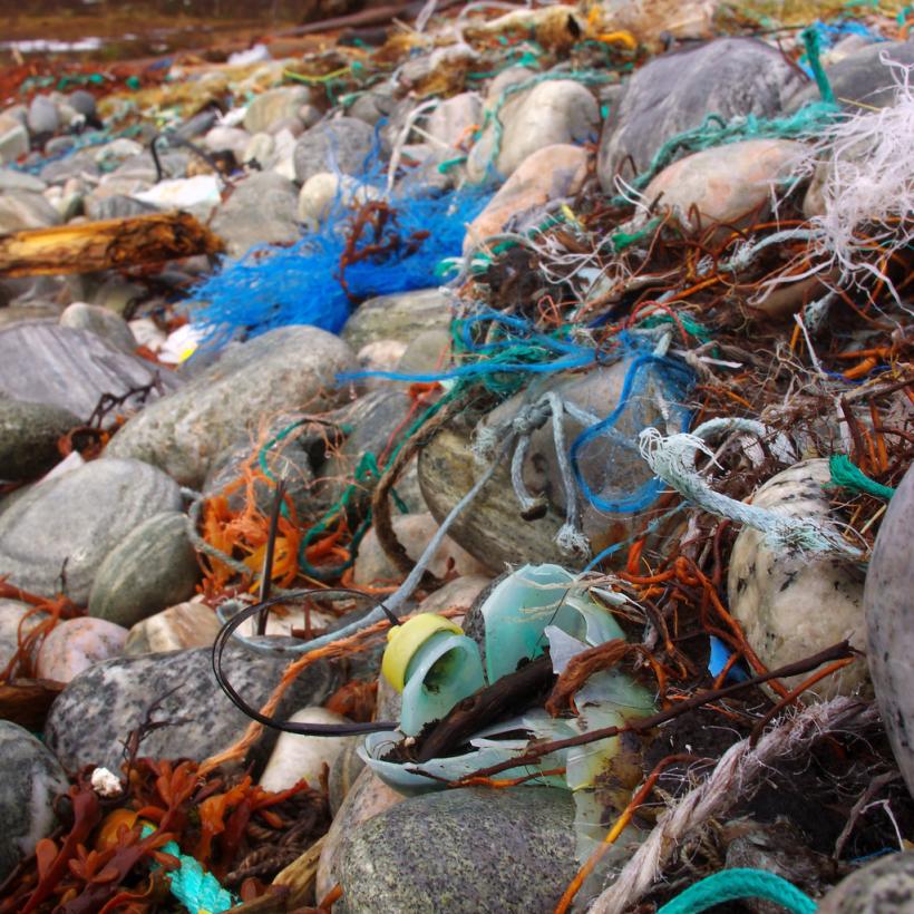 Tone de plastic descoperite pe ţărmurile unui grup de insule din Oceanul Indian