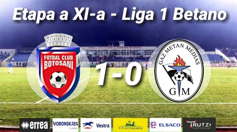 FC Botoşani - Gaz Metan Mediaş 1-0. Scandal la sfârșitul meciului. „A fost o rușine. O viciere gravă de rezultat”