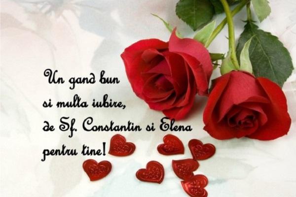 Sfinții Constantin și Elena. 100 de idei pentru sms-uri, felicitări și urări