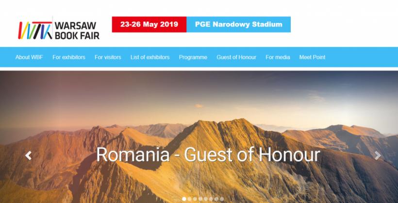 România – invitat de onoare al Târgului de Carte de la Varșovia