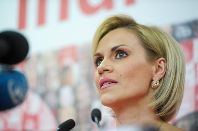 Gabriela Firea: Noi o susţinem pe doamna Rodica Nassar pentru poziţia de secretar general al partidului