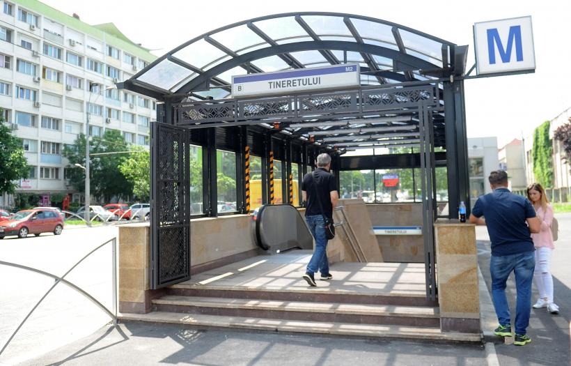 A fost inaugurată o nouă intrare la staţia de metrou Tineretului