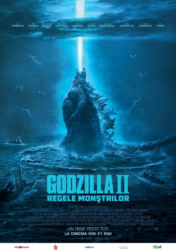 „Godzilla II Regele Monştrilor“ ajunge din 31 mai pe marile ecrane