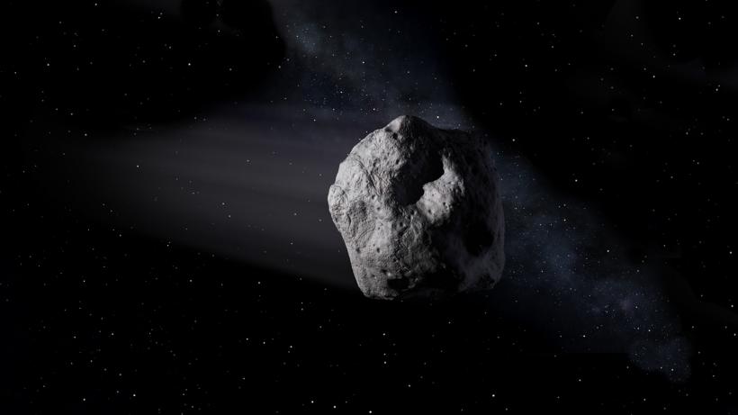  Un asteroid de dimensiuni mari şi mica sa lună au trecut recent prin apropierea Pământului