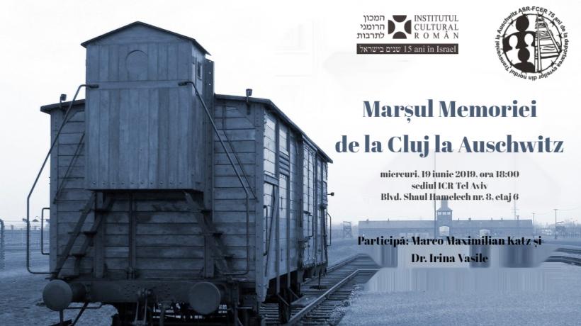 Simpozion dedicat Marșului Memoriei de la Cluj la Auschwitz, la sediul ICR Tel Aviv