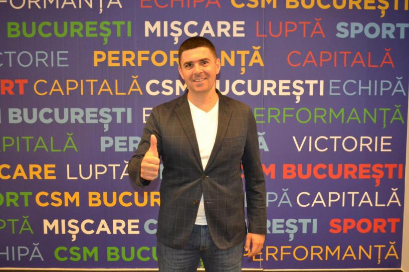 Vlad Enăchescu, noul coordonator al compartimentului de handbal la CSM București