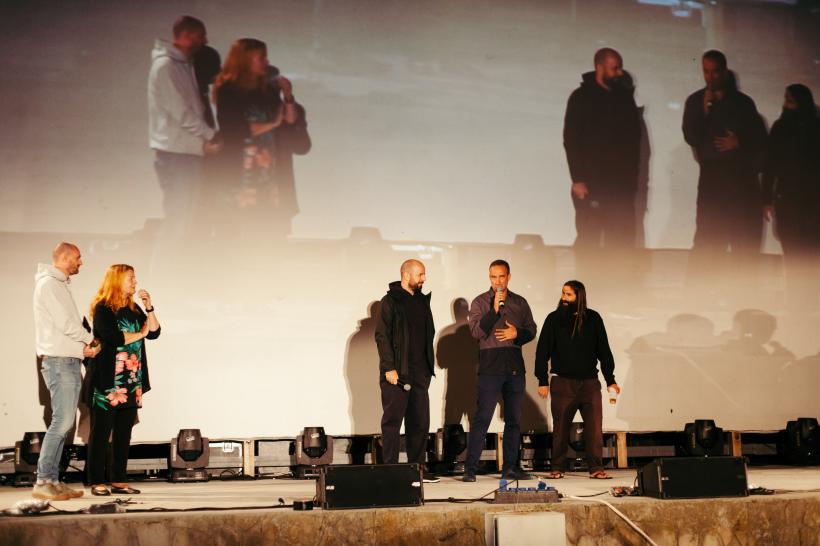 Vlad Ivanov, Julieta Szonyi, Pavel Bartoș și Șerban Pavlu pe scena ANONIMUL 2019