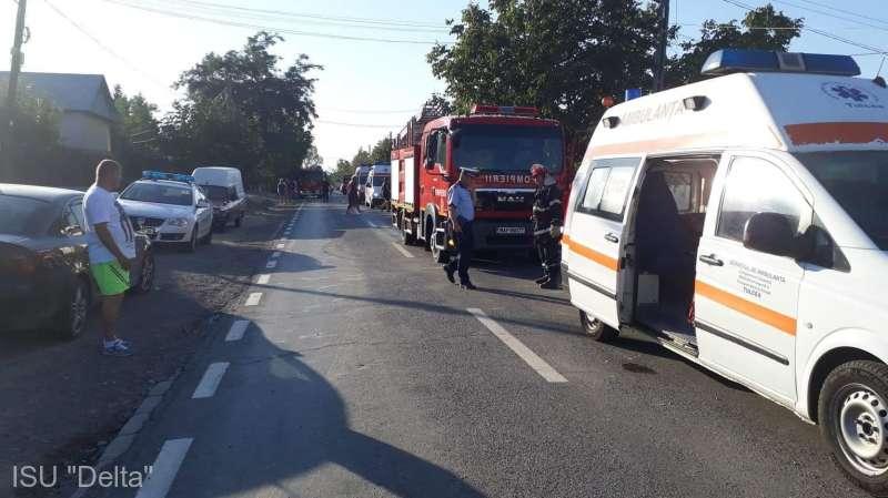 Şoferul care a ucis o femeie și un copil în Tulcea a fugit de la locul accidentului, fiind găsit de poliţişti în satul natal