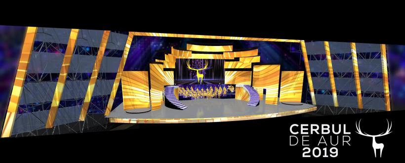Cerbul de Aur 2019 pe o scenă cât 1.000 de televizoare