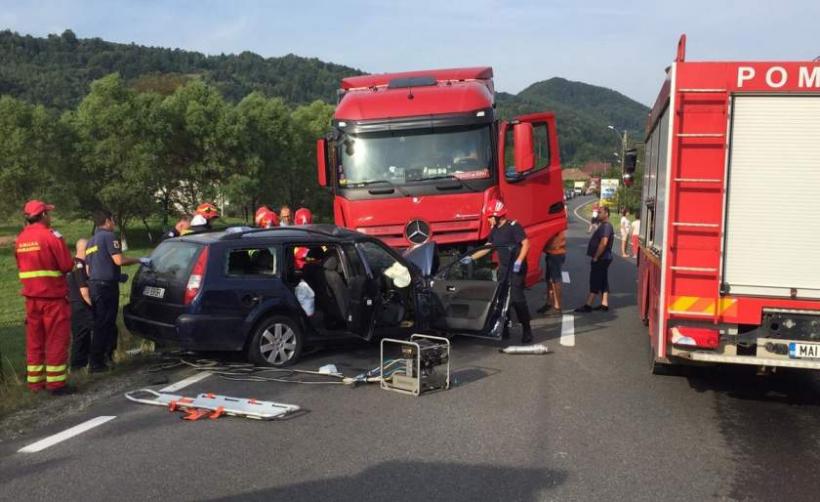 Accident grav în Cluj. Un bărbat a fost strivit de un TIR