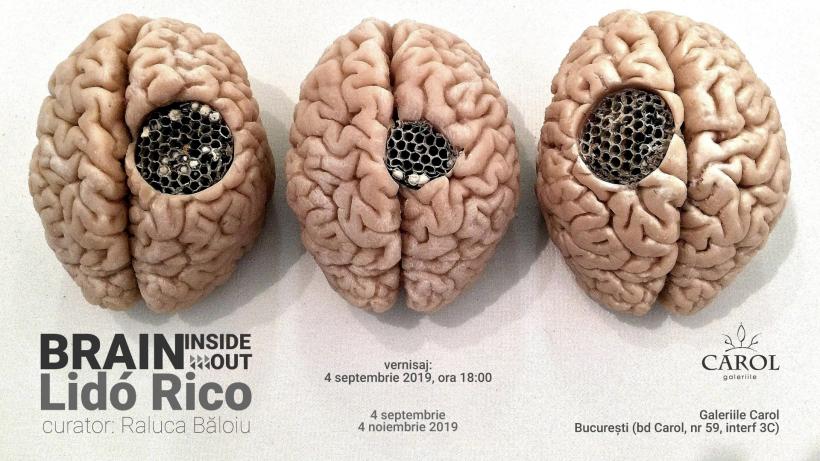 Lidó Rico, unul dintre cei mai apreciați sculptori spanioli, în premieră la București cu expoziția “Brain inside(out)” la Galeriile Carol