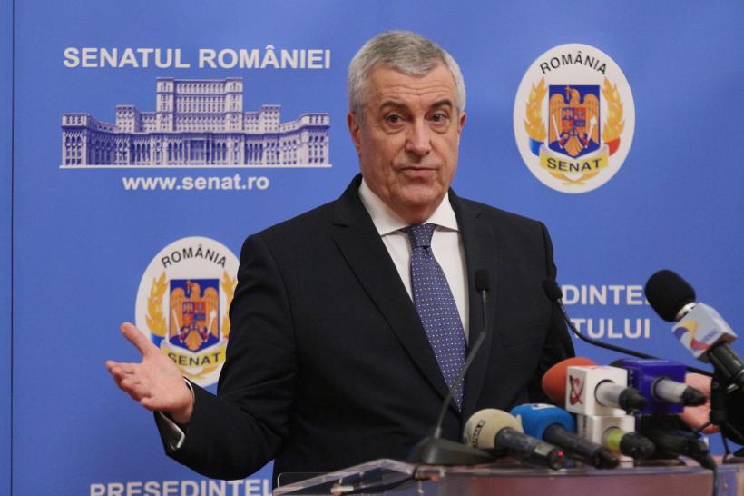 Călin Popescu Tăriceanu a demisionat de la şefia Senatului