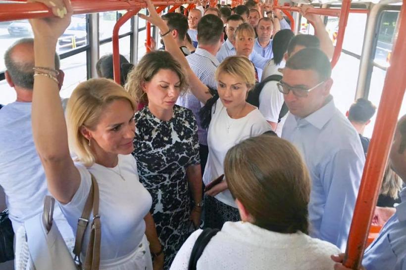 Gabriela Firea: „Așa cum am promis, s-a reluat circulația tramvaiului 41, înainte de începerea noului an școlar! ”