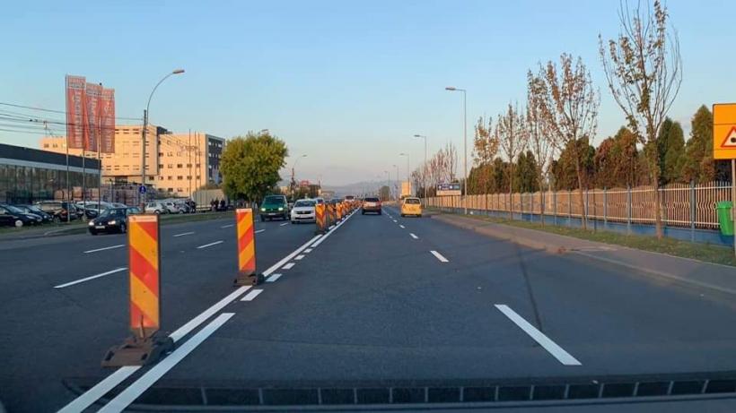 Schimbarea marcajelor între Cluj-Napoca și Florești provoacă accidente de circulație