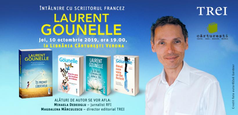 Scriitorul francez Laurent Gounelle și-a lansat la București cel de-al patrulea roman - Îți promit libertatea