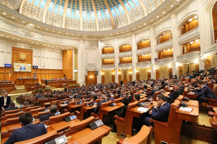 Ședința de vot pentru vacantarea mandatului de deputat al lui Octaivan Goga, suspendată din lipsă de cvorum