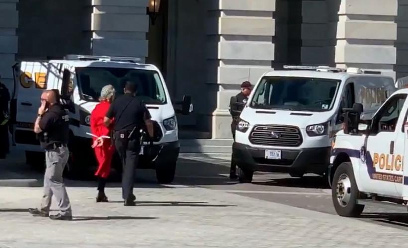 Jane Fonda a fost arestată la Washington, în timpul unui protest
