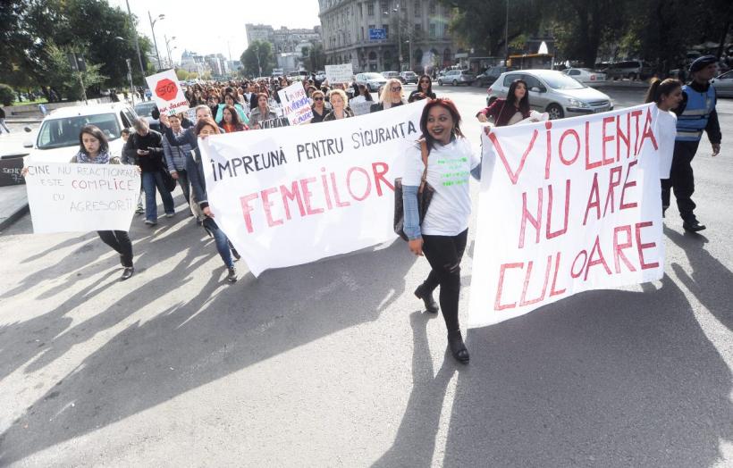 Bucureşti: Marş pentru siguranţa femeilor