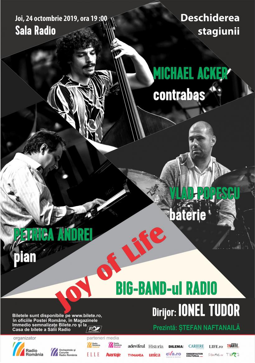 JOY of LIFE : primul concert din stagiunea de jazz de la Sala Radio!