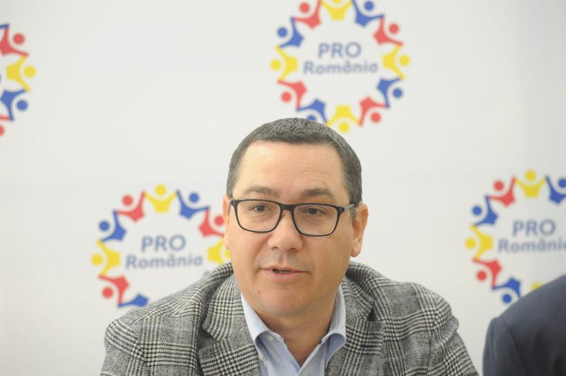 Victor Ponta: Pro România nu va vota Guvernul Orban