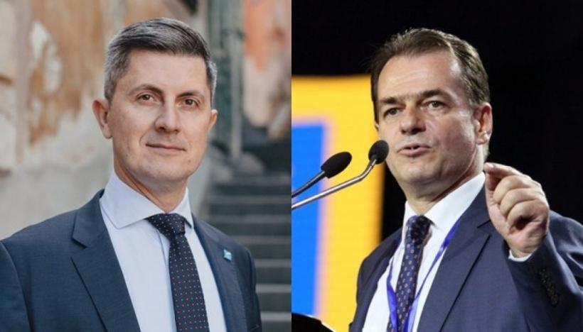 Discuții între Dan Barna și Ludovic Orban, după alegerile de duminică