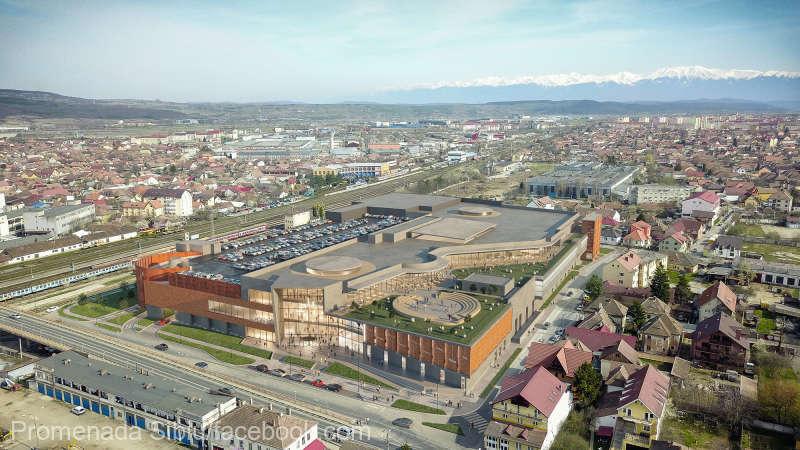 Primul mall din Sibiu, amendat de pompieri, după inaugurare