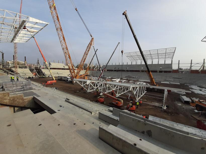 Galerie FOTO Constructor: Noul Stadion Steaua e finalizat în proporţie de 65%