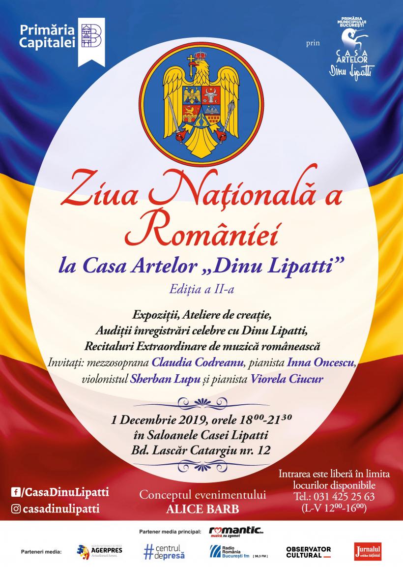 De Ziua Națională a României, creații de George Enescu în premieră absolută, la Casa Artelor „Dinu Lipatti”