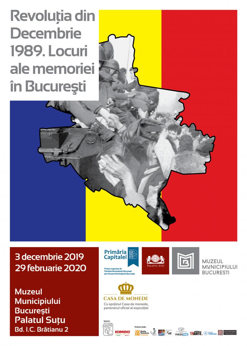 Vernisajul expoziției „Revoluţia din Decembrie 1989. Locuri ale memoriei în București”