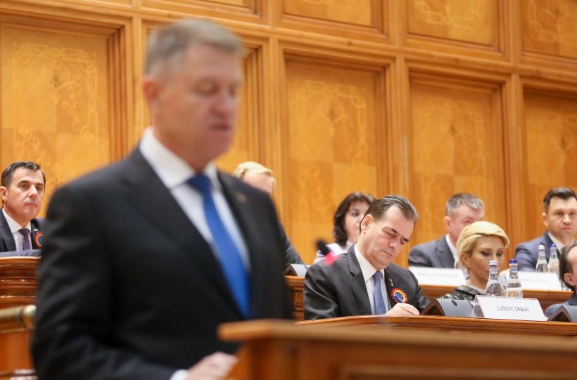 Klaus Iohannis, în ședința solemnă a Parlamentului: Democrația, libertatea și drepturile omului sunt cele mai de preț bunuri pe care le avem