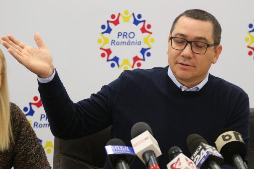 Ponta: Iohannis a greşit că a susţinut un guvern integral politic al PNL