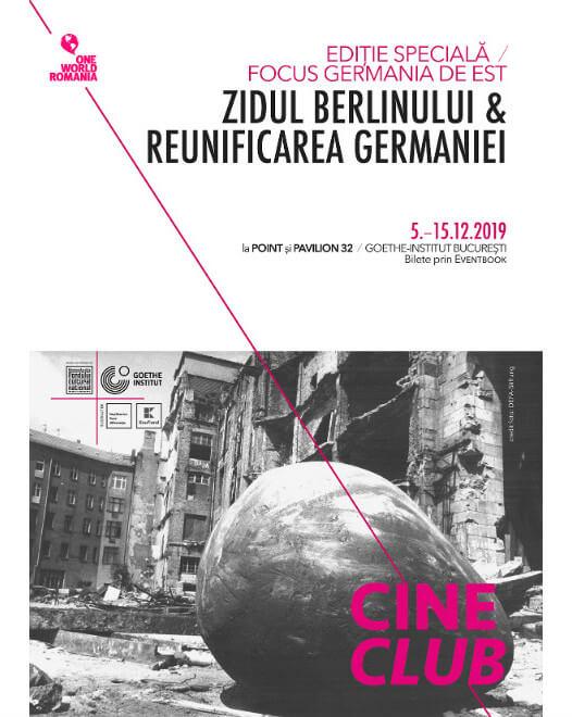 Cineclubul One World Romania. Zidul Berlinului - simbol al scindării Germaniei