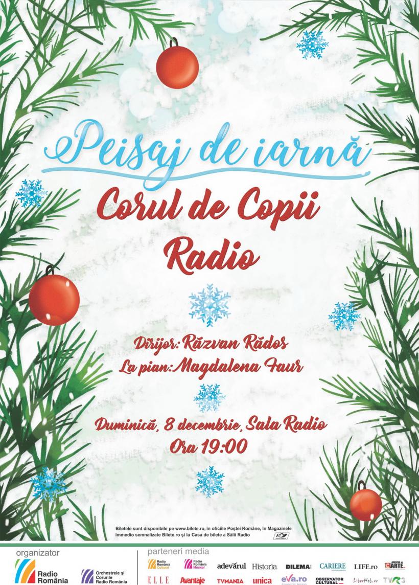 ”PEISAJ DE IARNĂ”:  concert de Crăciun prezentat de CORUL DE COPII RADIO 18688655