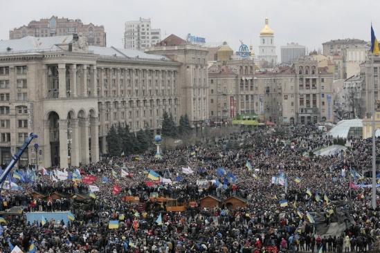 Manifestații în Ucraina împotriva capitulării în fața Rusiei