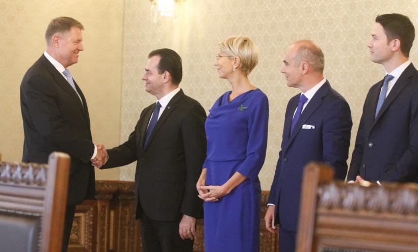 Klaus Iohannis continuă discuțiile la Palatul Cotroceni cu membri ai Guvernului Orban