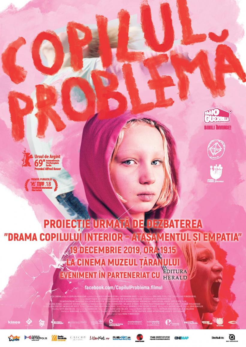 Proiecție specială Copilul-problemă pe 19 decembrie, la Cinema Muzeul Țăranului