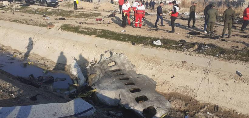 Avion ucrainean, prăbuşit în Iran