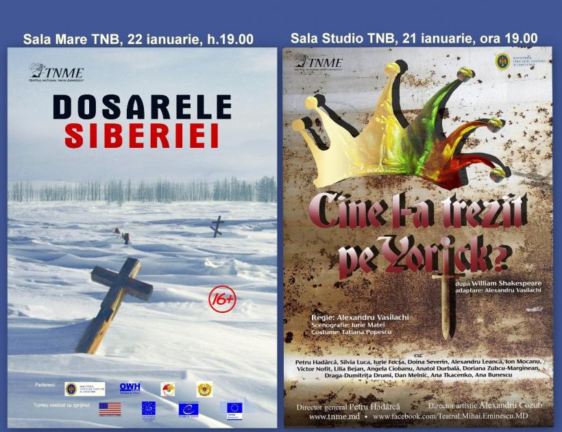 Teatrul Naţional din Chişinău revine la TNB cu cele mai noi spectacole