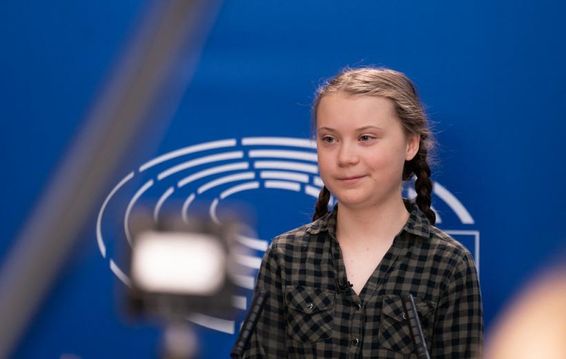 Greta Thunberg critică la Davos
