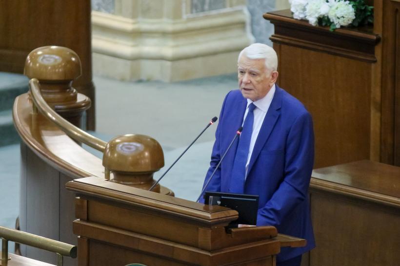 Teodor Meleșcanu a demisionat din funcția de președinte al Senatului