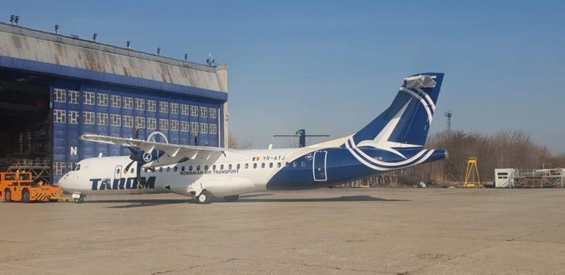 Un avion ce efectua o cursă Bucureşti-Cluj a fost întors din drum