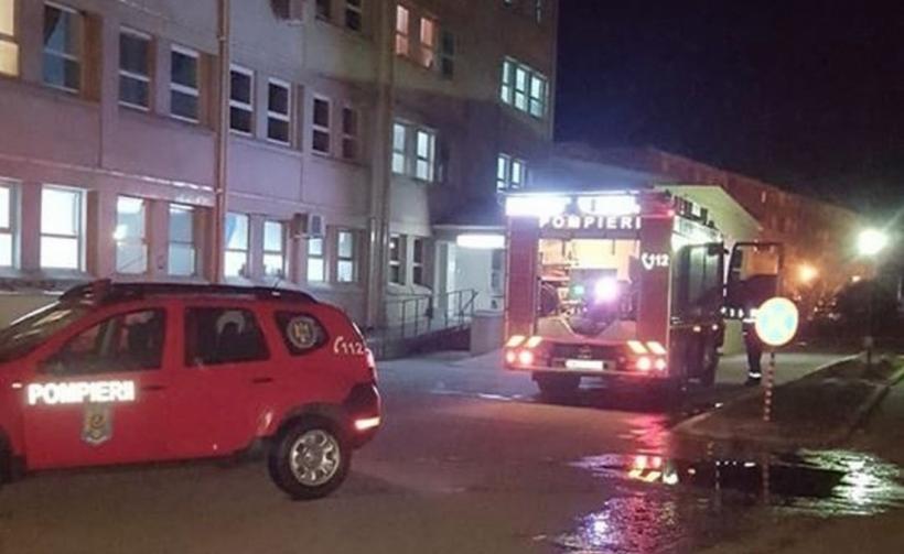 Incendiu la Spitalul din Carei, izbucnit din cauza unei țigări