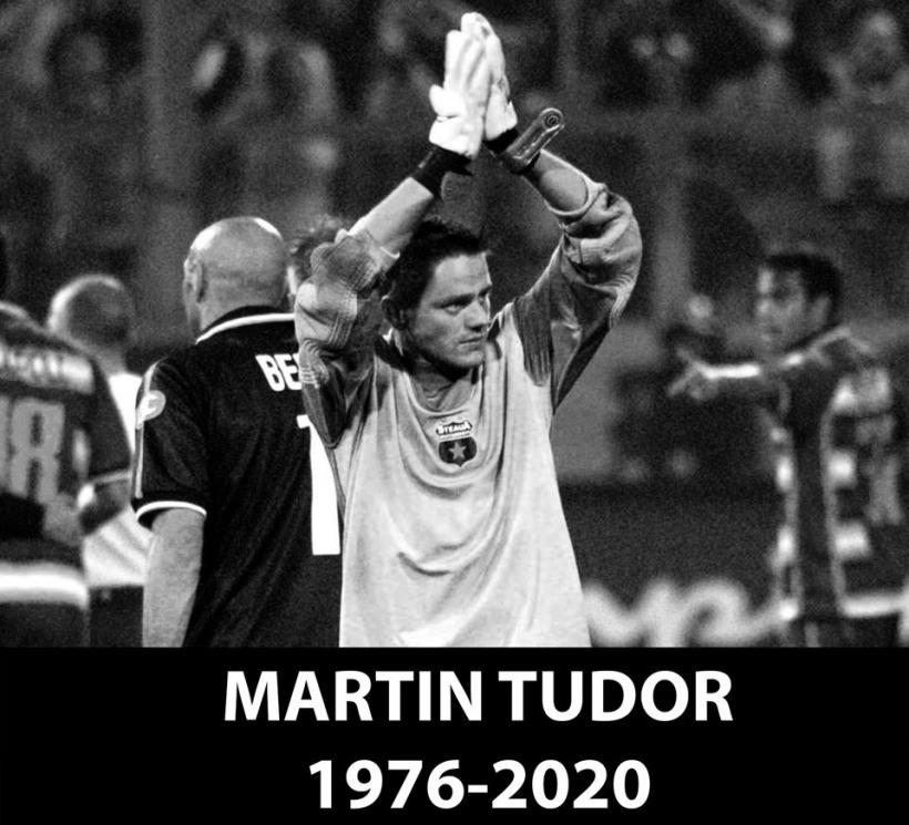 Martin Tudor a fost omagiat de fanii Stelei în faţa Stadionului din Ghencea