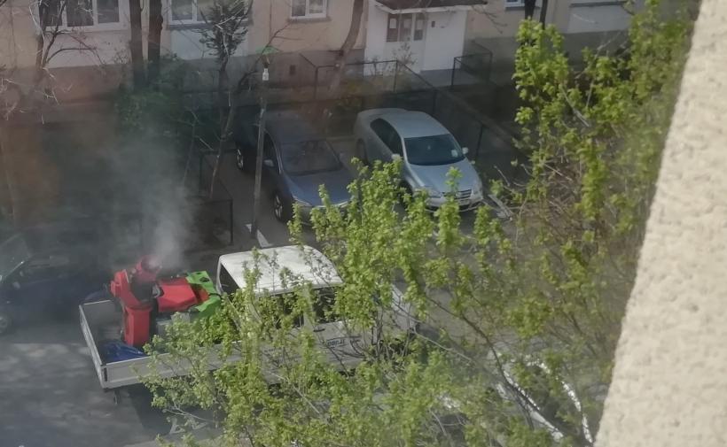 Un om de afaceri din județul Dâmbovița a dezinfectat toate străzile din comuna sa pe propria cheltuială